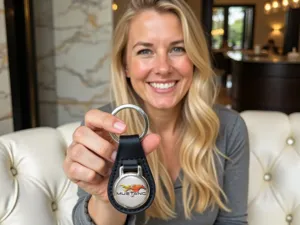 Leather Key Organiser Stylish Make Luxury Edition